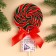 Lollipop on the stick "New Year's package", taste: cherry, 110 g.