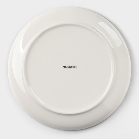 Pile plate Magistro "Cerera", d = 18 cm, porcelain, blue-3