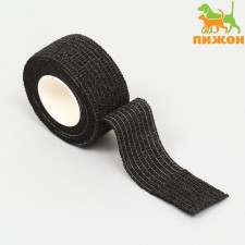 The bandage is self -fixed with a bitter impregnation, 2.5 cm, max. Extensibility 4.5 m, black