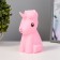 Nightmare cute LED unicorn from batteries mix 6.5x8.5x12 cm Risalux