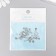 Decor for creativity Metal "Musical note" silver 1.7x0.4 cm