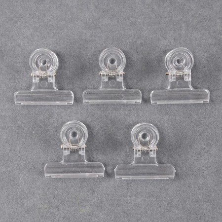 Clamps for nail extension, 3 cm, 5 pcs, color mix-6