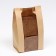 Crafts package, V-shaped bottom, with a longitudinal window 33 x 16 x 11 cm
