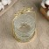 Glass pot on a stand, 20x9.5cm