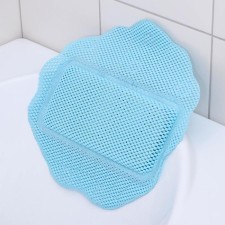 Bath pillow with suction cups 