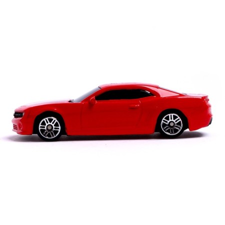 Metal machine Chevrolet Camaro, 1:64, Red color-1