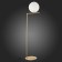 The floor lamp ST LUCE. SL1148.305.01. CODDA. 1x60 W, E27, 38x30x175 cm, brass color