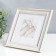 Photo frame plastic "Mira" 15x15 cm beige (plastic screen)