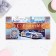 Money envelope "Happy Anniversary!" Luxurious machine, embossing, 16.5 x 8.5 cm
