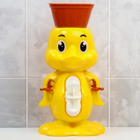 Bath toy "Mill. Chicken ", on a suction cup, color mix-9