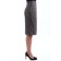 Women's skirt, size 42, brown color, black