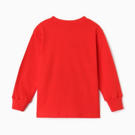 Pajamas for a boy, red/blue color, height 86 cm-4