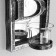 Climber Plastic, glass on 1 candle "Reflection of blessing" d-4 cm silver 8x12x41 cm