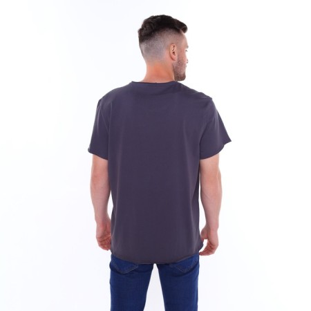 T -shirt male, gray color, size 48-2
