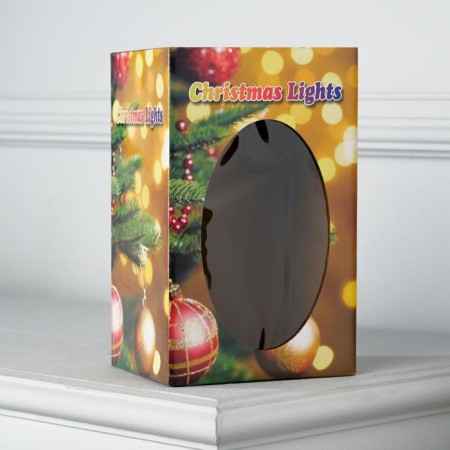 LED figure "Snowman" 11 × 22 × 11 cm, acrylic, 24 LED, AAX2 batteries (not in the kit), white glow-3