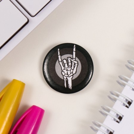 Icons sunset set 3 pcs d = 25 mm "skeleton" 7x7 cm-3