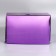 Capcake box, confectionery packaging with a window, 6 purple cells, 25 x 17 x 10 cm