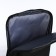 A backpack for a laptop made of textiles with a zipper, an outer pocket, black color