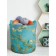 Textile bag “branches with a almond flower”, for storing things and toys, size 33x37 cm, 26.5 liters