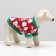 Snowman's sweatshirt, size XS, red (DS 21, Osh 20, OG 30 cm)