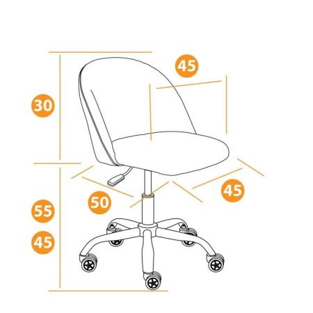 Armchair baby Melody Zele Scotch Color3/Green Scotch Comp4/Cor Scotch Comp1-6