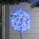 LED figure "Snowflake", 52 cm, Duralight, 96 LED, 220 V, flicker, glow of blue/white