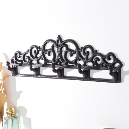Decorative metal hooks "Patterns" 12.5x39.5x3.5 cm-1
