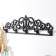 Decorative metal hooks "Patterns" 12.5x39.5x3.5 cm