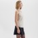 Top female minku: casual collection is beige color, size 44