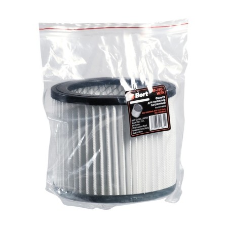 Filter for the vacuum cleaner cartridge BF-25U-HEPA, for BSS-1220/1525/1530 Black-1