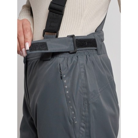 Semi -combinezone Ski Drapeted Women's, size 44, color gray color-5