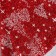New Year's cap "snowy forest" 30x37 cm, red