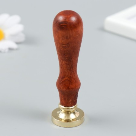 Printing for wax with a wooden pen "Christmas deer" 9x2.5x2.5 cm-2