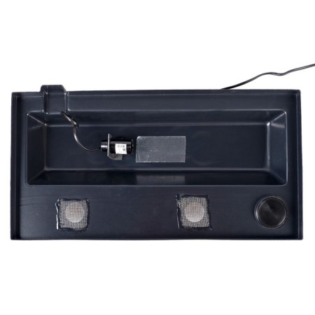Terrarium for turtles 37 liters, with a lid, shelf and ladder, 50 x 25 x 30 cm-4