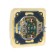 Orena Luazon Lighting "Orion" television socket, hidden, beige