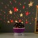 The night designer "Starry sky", rotation, (4AAA or USB) violet. 12*10 cm Risalux