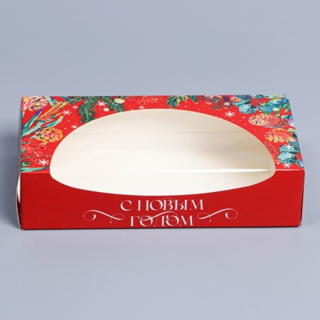 Folding box "Happy New Year", 20 x 10 x 5 cm, new year-2