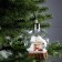 Fir -tree ball "Hare", batteries, 1 LED, glow warm white