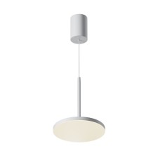 Suspended lamp Technical P076PL-L12W4K-W Plato, 185x185x1950 mm, LED, 12W, 870LM, 4000K, white color