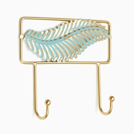 Wall metal hooks "feather", 13.5 x 16 x 3 cm, load up to 3 kg-1