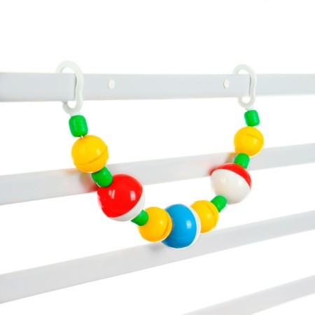 Stretching to a stroller/crib "beads", Aelita-11