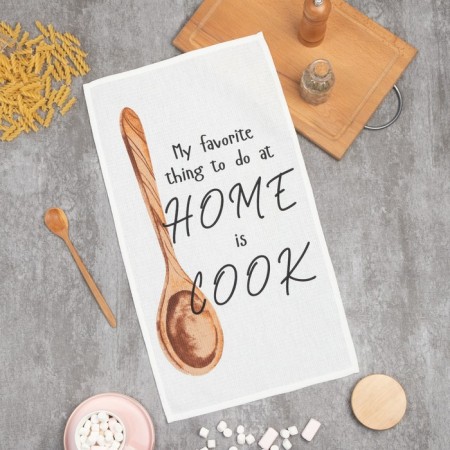 Towel "Dolyana" Home Cook 35x60 cm, 100% cotton, waffle 160 g/m2