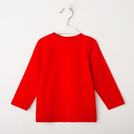 Longsliv children, red color, height 74 cm-2
