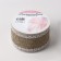 Ribbon from jute "Lace", 50 mm, 4.5 ± 0.5 m, beige color
