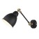 Bra Braccio, 1x60W E27, black color