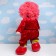 Clown doll 70cm, mix