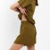 Female set (T-shirt, shorts) minku: casual collection color Khaki, rn 42