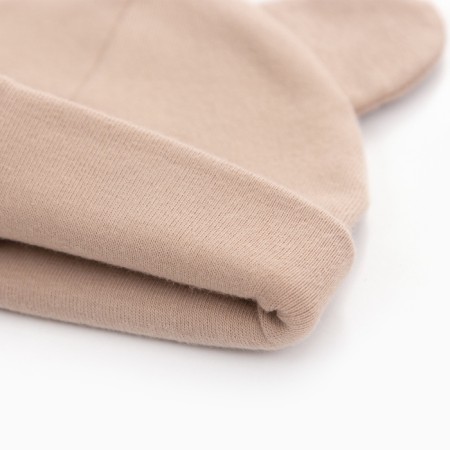 Children's hat, beige color, size 44-46-1