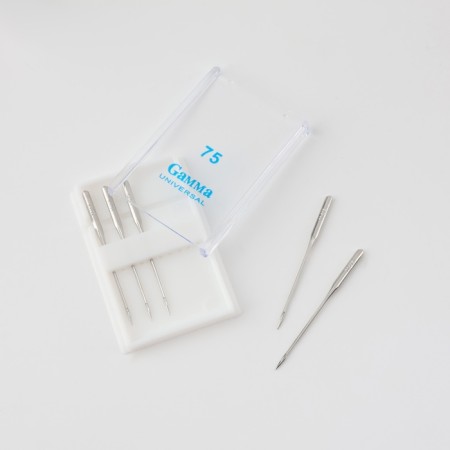 Needles for household sewing machines, universal, No. 75, 5 pcs-1