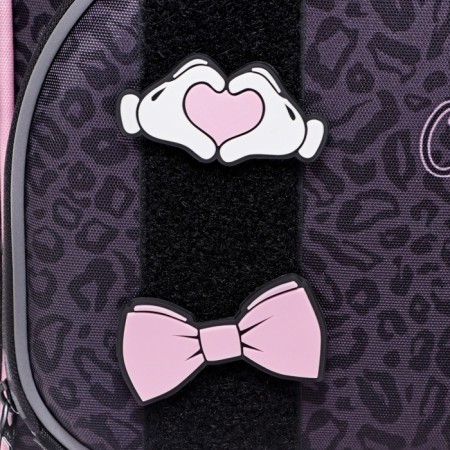 School backpack by Ergon. Spray Across 194 37*28*12 Virgo + Pen, Back Cher/Rose 24-194-9-8